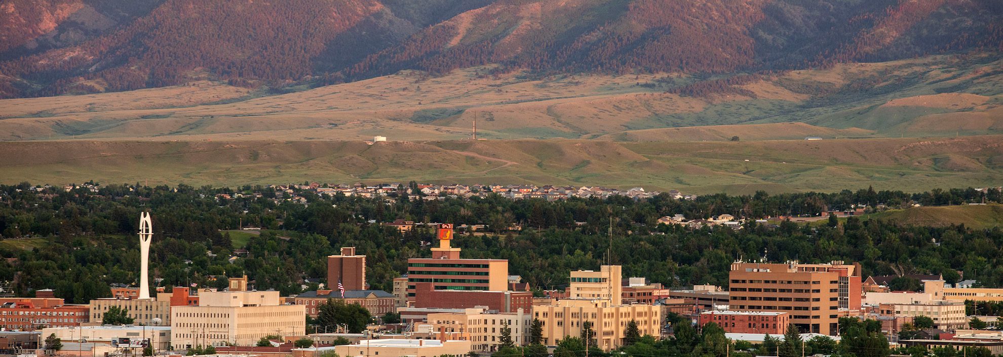 Casper, Wyoming skyline